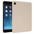 For iPad mini 5 / 4 / 3 / 2 Oil Spray Skin-friendly TPU Tablet Case(Milk White) - 1