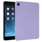 For iPad mini 5 / 4 / 3 / 2 Oil Spray Skin-friendly TPU Tablet Case(Purple) - 1