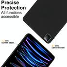 For iPad Air 10.9 2022 / Pro 11 2018 Oil Spray Skin-friendly TPU Tablet Case(Black) - 7