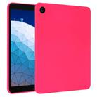 For iPad Air 3 10.5 2019 Oil Spray Skin-friendly TPU Tablet Case(Rose Red) - 1