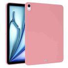 For iPad Air 11 2024 / 2025 Oil Spray Skin-friendly TPU Tablet Case(Pink) - 1