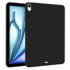 For iPad Air 11 2024 Oil Spray Skin-friendly TPU Tablet Case(Black) - 1