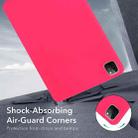 For iPad Air 11 2024 / 2025 Oil Spray Skin-friendly TPU Tablet Case(Rose Red) - 2