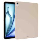 For iPad Air 11 2024 / 2025 Oil Spray Skin-friendly TPU Tablet Case(Milk White) - 1