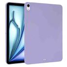 For iPad Air 11 2024 Oil Spray Skin-friendly TPU Tablet Case(Purple) - 1
