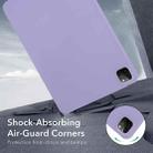 For iPad Air 11 2024 Oil Spray Skin-friendly TPU Tablet Case(Purple) - 2