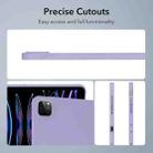 For iPad Air 11 2024 Oil Spray Skin-friendly TPU Tablet Case(Purple) - 3