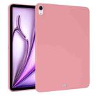 For iPad Air 13 2024 Oil Spray Skin-friendly TPU Tablet Case(Pink) - 1