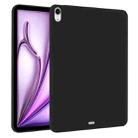 For iPad Air 13 2024 Oil Spray Skin-friendly TPU Tablet Case(Black) - 1