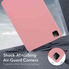For iPad Pro 11 2024 Oil Spray Skin-friendly TPU Tablet Case(Pink) - 2