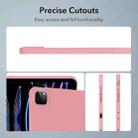 For iPad Pro 11 2024 Oil Spray Skin-friendly TPU Tablet Case(Pink) - 3