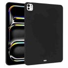 For iPad Pro 11 2024 Oil Spray Skin-friendly TPU Tablet Case(Black) - 1