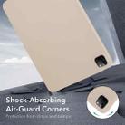 For iPad Pro 11 2024 Oil Spray Skin-friendly TPU Tablet Case(Milk White) - 2