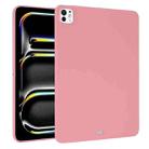 For iPad Pro 13 2024 Oil Spray Skin-friendly TPU Tablet Case(Pink) - 1