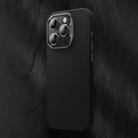 For iPhone 15 Pro Max Benks 600D MagSafe Kevlar Carbon Fiber Shockproof Phone Case(Black) - 1