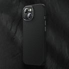 For iPhone 15 Plus Benks 600D MagSafe Kevlar Carbon Fiber Shockproof Phone Case(Black) - 1