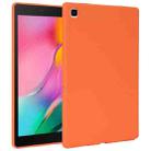 For Samsung Galaxy Tab A 8.0 2019 / T290 Oil Spray Skin-friendly TPU Tablet Case(Orange) - 1