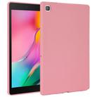 For Samsung Galaxy Tab A 8.0 2019 / T290 Oil Spray Skin-friendly TPU Tablet Case(Pink) - 1