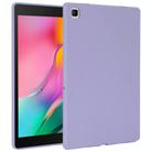 For Samsung Galaxy Tab A 8.0 2019 / T290 Oil Spray Skin-friendly TPU Tablet Case(Purple) - 1