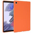 For Samsung Galaxy Tab A7 Lite / T220 Oil Spray Skin-friendly TPU Tablet Case(Orange) - 1