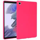 For Samsung Galaxy Tab A7 Lite / T220 Oil Spray Skin-friendly TPU Tablet Case(Rose Red) - 1