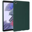 For Samsung Galaxy Tab A7 Lite / T220 Oil Spray Skin-friendly TPU Tablet Case(Deep Green) - 1