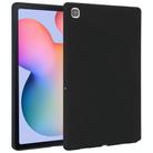 For Samsung Galaxy Tab S6 Lite P610 Oil Spray Skin-friendly TPU Tablet Case(Black) - 1