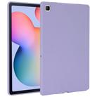 For Samsung Galaxy Tab S6 Lite P610 Oil Spray Skin-friendly TPU Tablet Case(Purple) - 1