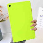 For Samsung Galaxy Tab A9 2023 X110-X115 Oil Spray Skin-friendly TPU Tablet Case(Fluorescent Green) - 1