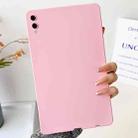 For Samsung Galaxy Tab S9+ / S9 FE+ / S10+ Oil Spray Skin-friendly TPU Tablet Case(Pink) - 1