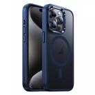 For iPhone 15 Pro Benks Skin Feel Series MagSafe Magnetic Shockproof Phone Case(Blue) - 1