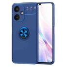 For Xiaomi Redmi 13C 5G Metal Ring Holder TPU Phone Case(Blue) - 1