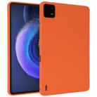 For Xiaomi Pad 6 / 6 Pro Oil Spray Skin-friendly TPU Tablet Case(Orange) - 1