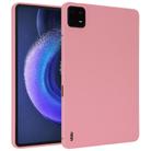 For Xiaomi Pad 6 / 6 Pro Oil Spray Skin-friendly TPU Tablet Case(Pink) - 1