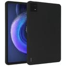 For Xiaomi Pad 6 / 6 Pro Oil Spray Skin-friendly TPU Tablet Case(Black) - 1