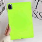 For Xiaomi Pad 5 / 5 Pro Oil Spray Skin-friendly TPU Tablet Case(Fluorescent Green) - 1