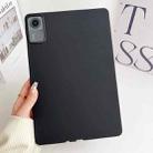 For Xiaomi Redmi Pad SE Oil Spray Skin-friendly TPU Tablet Case(Black) - 1