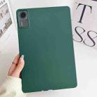 For Xiaomi Redmi Pad SE Oil Spray Skin-friendly TPU Tablet Case(Deep Green) - 1