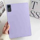 For Xiaomi Redmi Pad SE Oil Spray Skin-friendly TPU Tablet Case(Purple) - 1