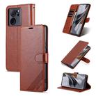 For Xiaomi 13T / Redmi K60 Ultra AZNS Sheepskin Texture Flip Leather Phone Case(Brown) - 1