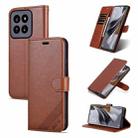 For Xiaomi 14 Pro AZNS Sheepskin Texture Flip Leather Phone Case(Brown) - 1