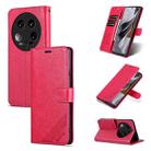 For Xiaomi 14 Ultra AZNS Sheepskin Texture Flip Leather Phone Case(Red) - 1