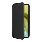 For Motorola Moto G86 5G Carbon Fiber Texture Flip Leather Phone Case(Black) - 2
