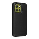 For Motorola Moto G86 5G Carbon Fiber Texture Flip Leather Phone Case(Black) - 3