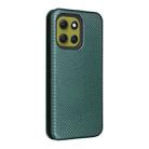 For Motorola Moto G86 5G Carbon Fiber Texture Flip Leather Phone Case(Green) - 3
