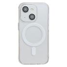 For iPhone 13 Acrylic MagSafe Magnetic Lens Film Protection Phone Case(Transparent) - 1