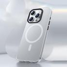 For iPhone 15 Pro Max Benks Light Sand Series MagSafe Magnetic Shockproof Phone Case(White) - 1