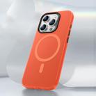 For iPhone 15 Pro Max Benks Light Sand Series MagSafe Magnetic Shockproof Phone Case(Orange) - 1