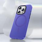 For iPhone 15 Pro Benks Light Sand Series MagSafe Magnetic Shockproof Phone Case(Purple) - 1