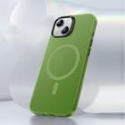 For iPhone 15 Plus Benks Light Sand Series MagSafe Magnetic Shockproof Phone Case(Green) - 1